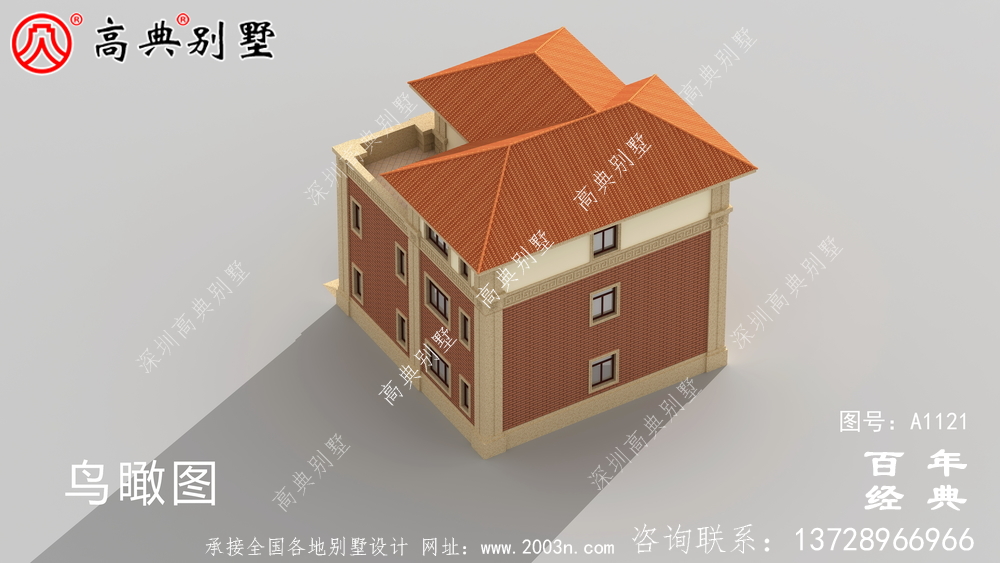 歐式三層建筑設(shè)計(jì)圖中包含效果圖，戶型經(jīng)典。
