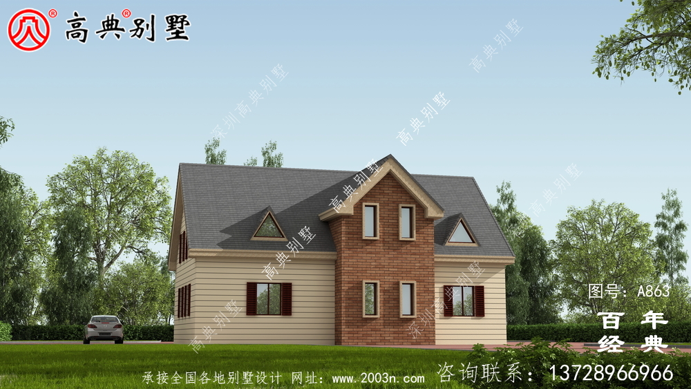 一樓鄉(xiāng)村別墅設(shè)計家庭圖紙，占地約146平方米，