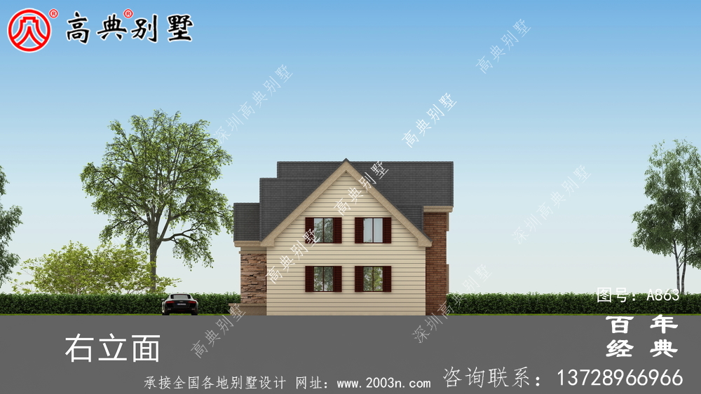 一樓鄉(xiāng)村別墅設(shè)計家庭圖紙，占地約146平方米，