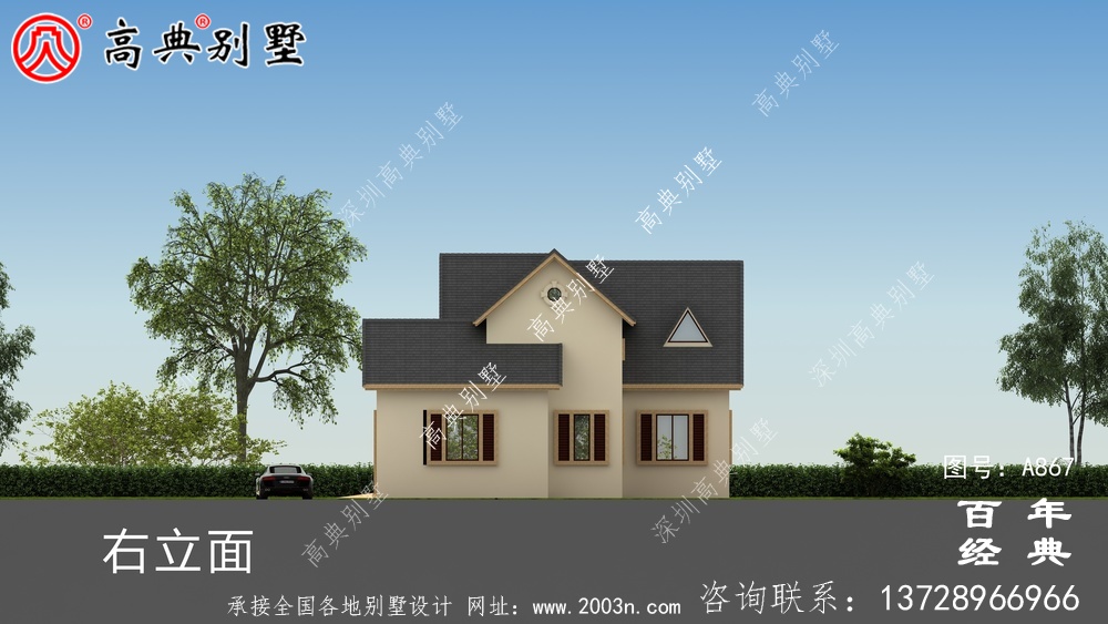 一層別墅的設計圖包括效果圖和農(nóng)村自建閣樓的