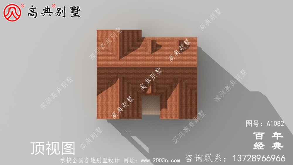 一層農村建造別墅設計方案強烈推薦，含外型照