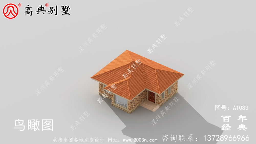 預(yù)算10萬元的歐式一層別墅設(shè)計(jì)，農(nóng)村一層自建住