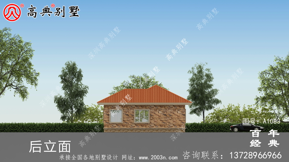 預(yù)算10萬元的歐式一層別墅設(shè)計(jì)，農(nóng)村一層自建住