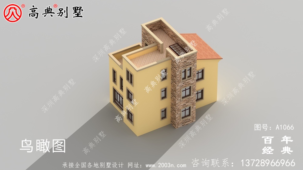 美麗的鄉村歐式三層小樓設計，簡約大氣。