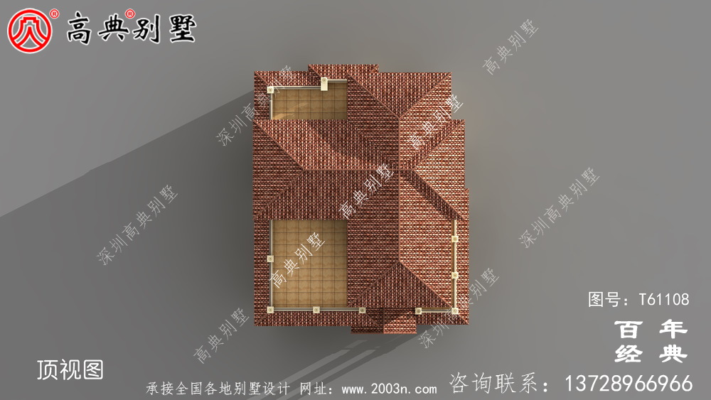 三層復式別墅設計計劃方案，整套設計圖紙+設計效果圖