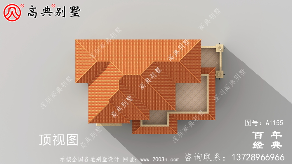 206平方米農(nóng)村四層別墅建筑設(shè)計圖紙及效果圖