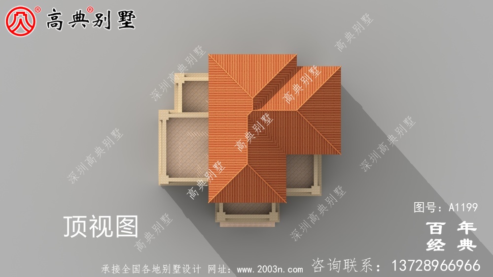農村大戶型五層自建別墅設計圖紙，室內功能齊全