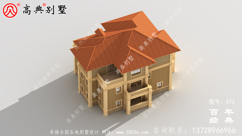 三樓帶車庫的歐式別墅設(shè)計圖紙_農(nóng)村三樓別墅圖紙