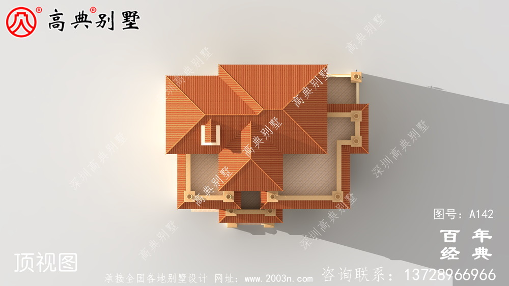 漂亮實(shí)用的四層帶車(chē)庫(kù)農(nóng)村別墅設(shè)計(jì)圖紙_四層別墅施工圖