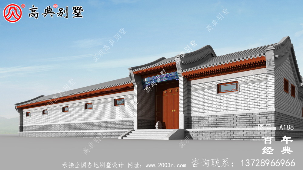 新中式別墅圖紙及效果圖_農(nóng)村別墅設(shè)計(jì)
