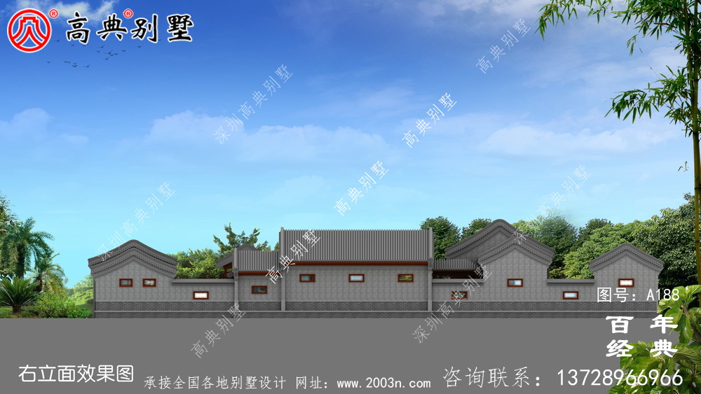 新中式別墅圖紙及效果圖_農(nóng)村別墅設(shè)計(jì)