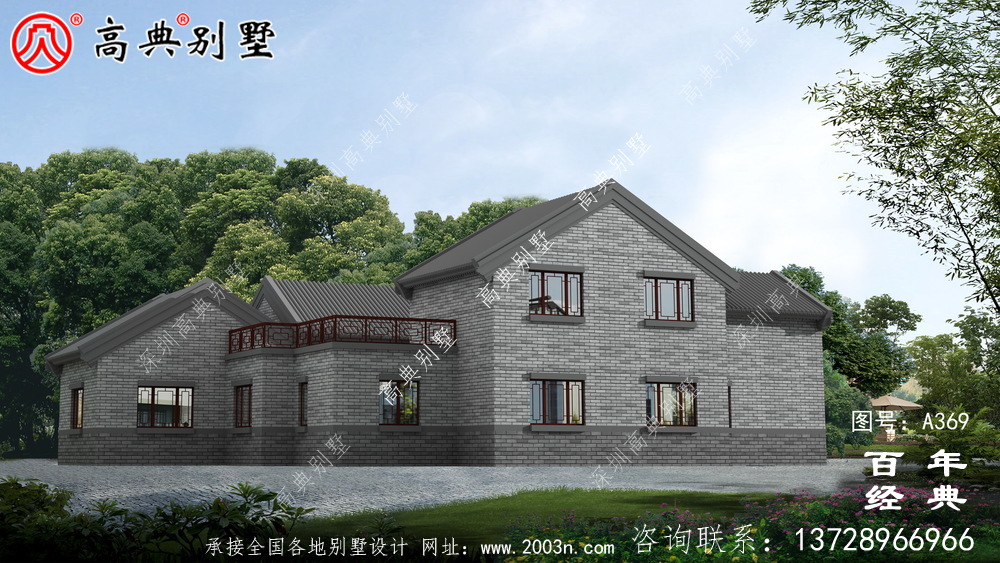 單層帶露臺(tái)雙車庫別墅設(shè)計(jì)全套圖紙效果圖_別墅設(shè)計(jì)圖紙,農(nóng)村房屋設(shè)計(jì)圖