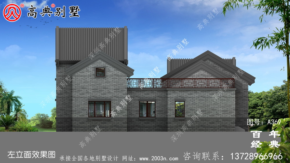 單層帶露臺(tái)雙車庫別墅設(shè)計(jì)全套圖紙效果圖_別墅設(shè)計(jì)圖紙,農(nóng)村房屋設(shè)計(jì)圖