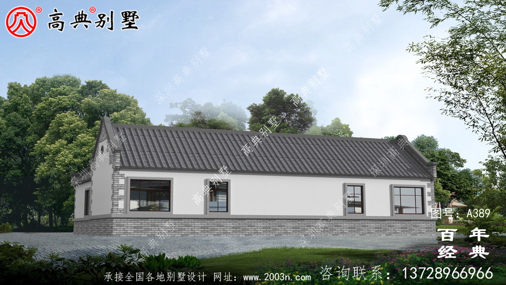 農(nóng)村單層四合院小別墅設(shè)計(jì)圖_別墅設(shè)計(jì)圖紙,農(nóng)村房屋設(shè)計(jì)圖