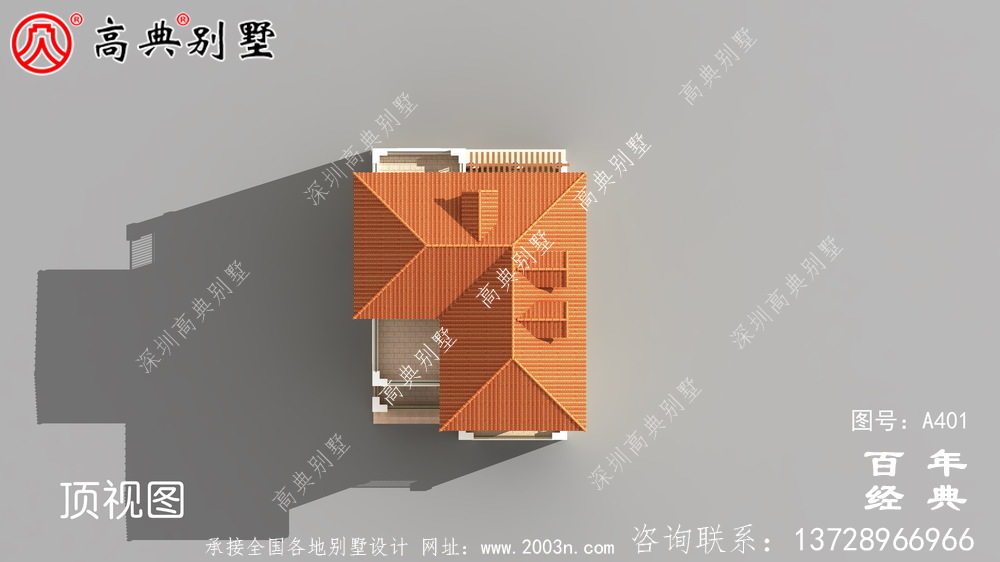 時尚三層別墅設計圖紙_別墅設計圖紙,農村房屋設計圖