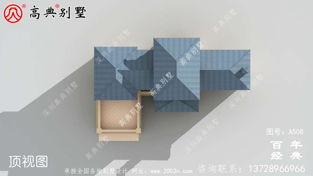 二樓農村住宅設計圖紙_別墅設計圖紙、新農村別墅、農村自建設計