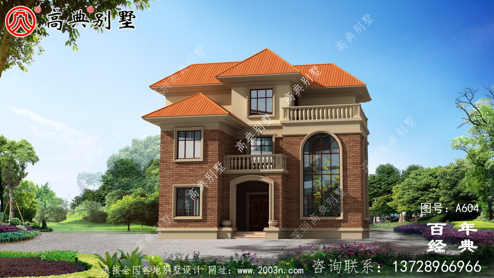 三層帶露臺小別墅施工圖_別墅設(shè)計圖紙,新農(nóng)村別墅,農(nóng)村自建房設(shè)計