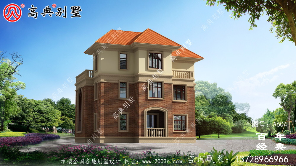 三層帶露臺小別墅施工圖_別墅設(shè)計圖紙,新農(nóng)村別墅,農(nóng)村自建房設(shè)計
