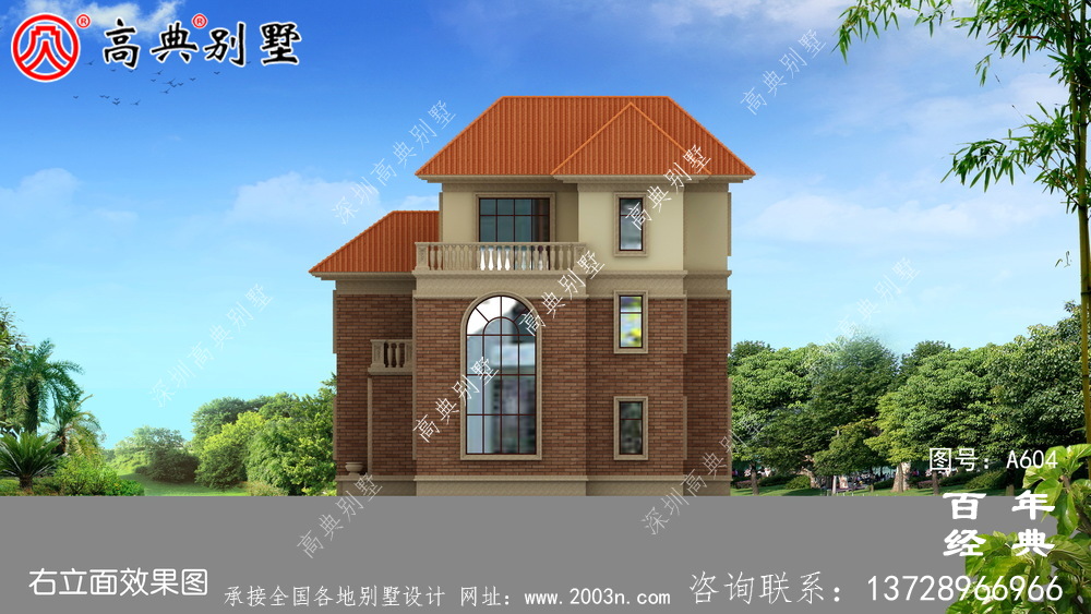 三層帶露臺小別墅施工圖_別墅設(shè)計圖紙,新農(nóng)村別墅,農(nóng)村自建房設(shè)計