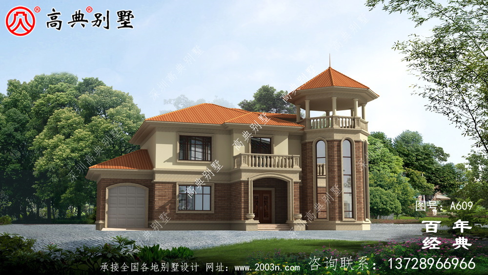 新農村二層自建房_別墅設計圖紙,新農村別墅,農村自建房設計