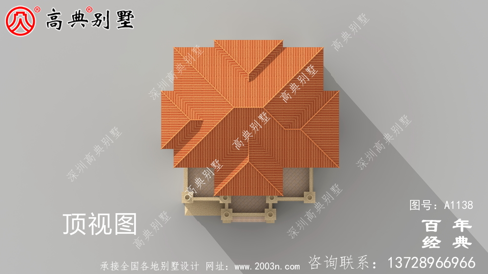 高大歐式五層別墅外觀設計效果圖_鄉村五層別墅設計圖紙