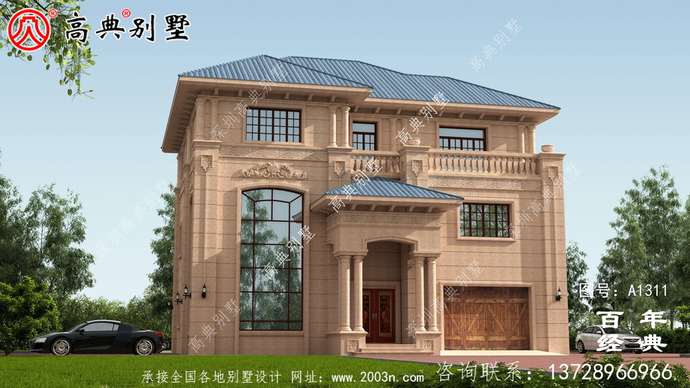 農(nóng)村三層復(fù)式歐式別墅效果圖_農(nóng)村三層別墅圖紙?jiān)O(shè)計(jì)