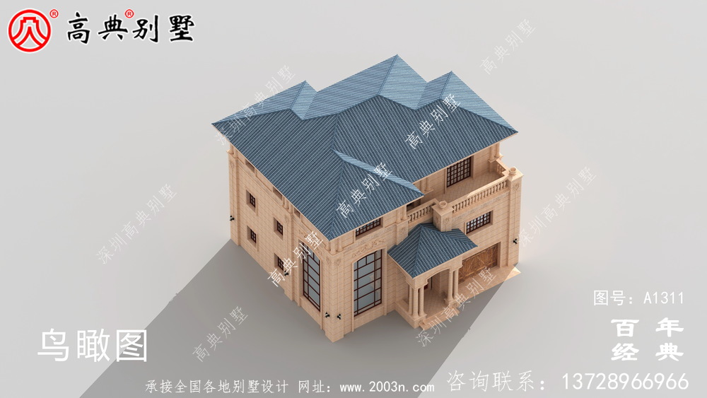 農(nóng)村三層復(fù)式歐式別墅效果圖_農(nóng)村三層別墅圖紙?jiān)O(shè)計(jì)