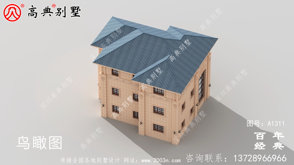 農(nóng)村三層復(fù)式歐式別墅效果圖_農(nóng)村三層別墅圖紙?jiān)O(shè)計(jì)