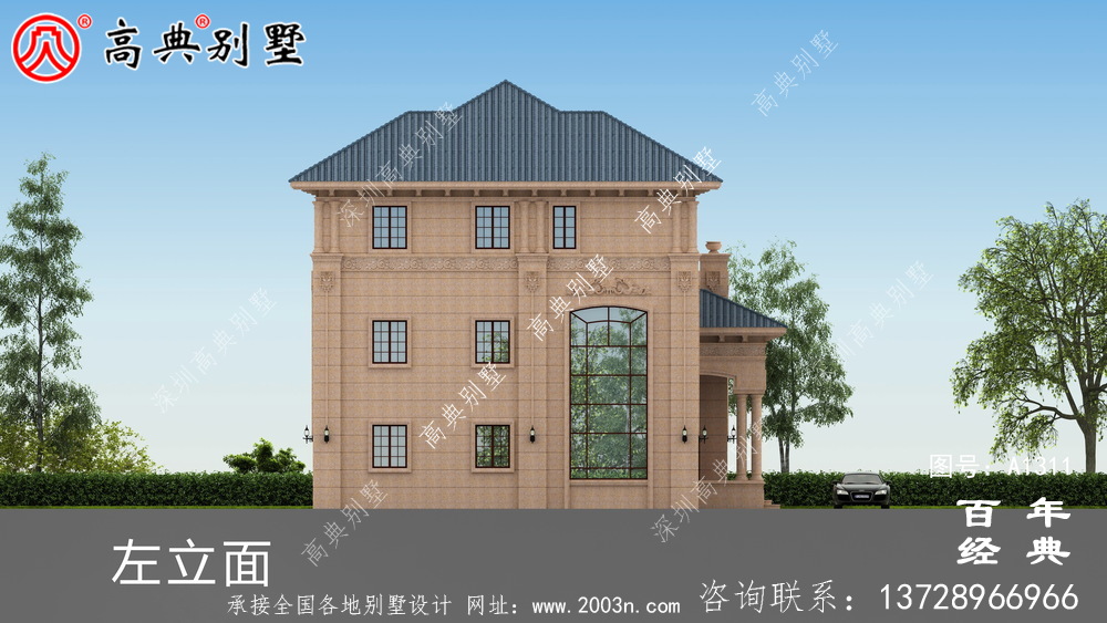 農(nóng)村三層復(fù)式歐式別墅效果圖_農(nóng)村三層別墅圖紙?jiān)O(shè)計(jì)