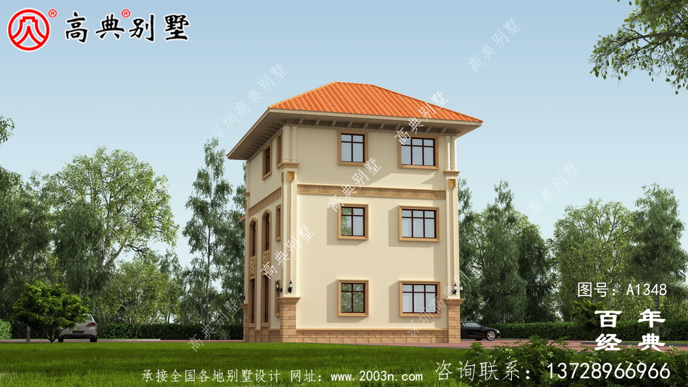 奢華好看的三層別墅設(shè)計(jì)圖紙整套_別墅設(shè)計(jì)圖紙