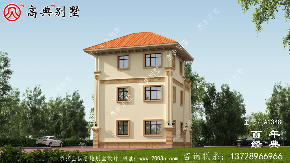 奢華好看的三層別墅設(shè)計(jì)圖紙整套_別墅設(shè)計(jì)圖紙