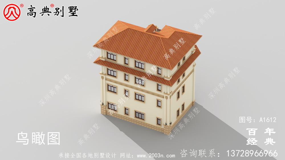 歐式精致四層復(fù)式別墅設(shè)計(jì)圖紙_鄉(xiāng)村別墅工程圖紙