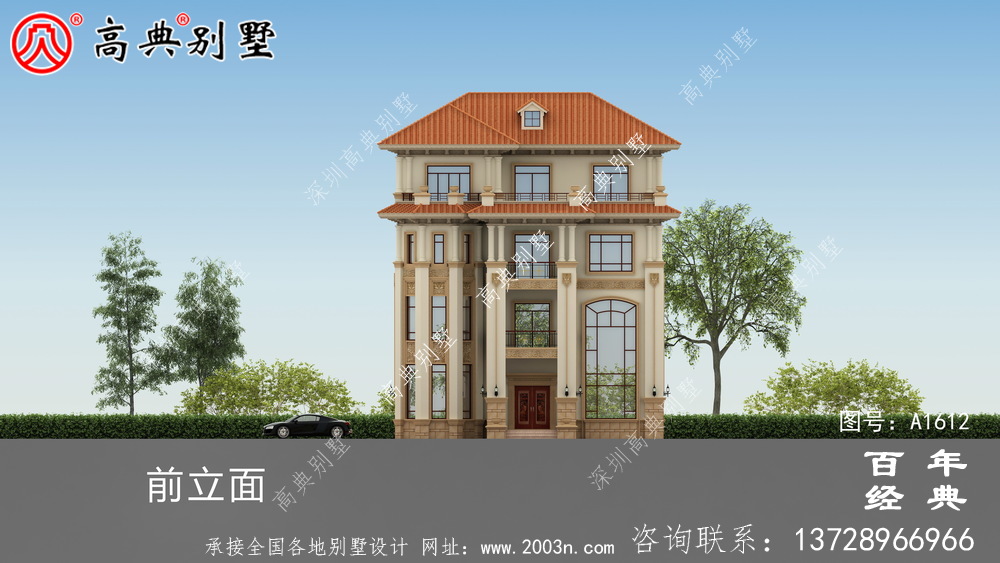 歐式精致四層復(fù)式別墅設(shè)計(jì)圖紙_鄉(xiāng)村別墅工程圖紙