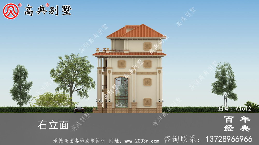 歐式精致四層復(fù)式別墅設(shè)計(jì)圖紙_鄉(xiāng)村別墅工程圖紙