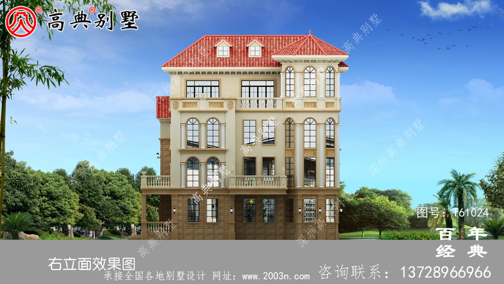 鄉(xiāng)村四層復式別墅設計效果圖_鄉(xiāng)村四層別墅設計圖