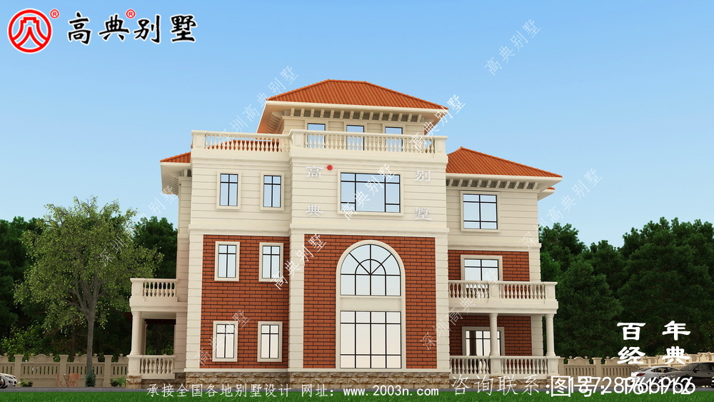 復(fù)式四層歐式別墅施工圖設(shè)計(jì)_農(nóng)村四層別墅設(shè)計(jì)圖紙