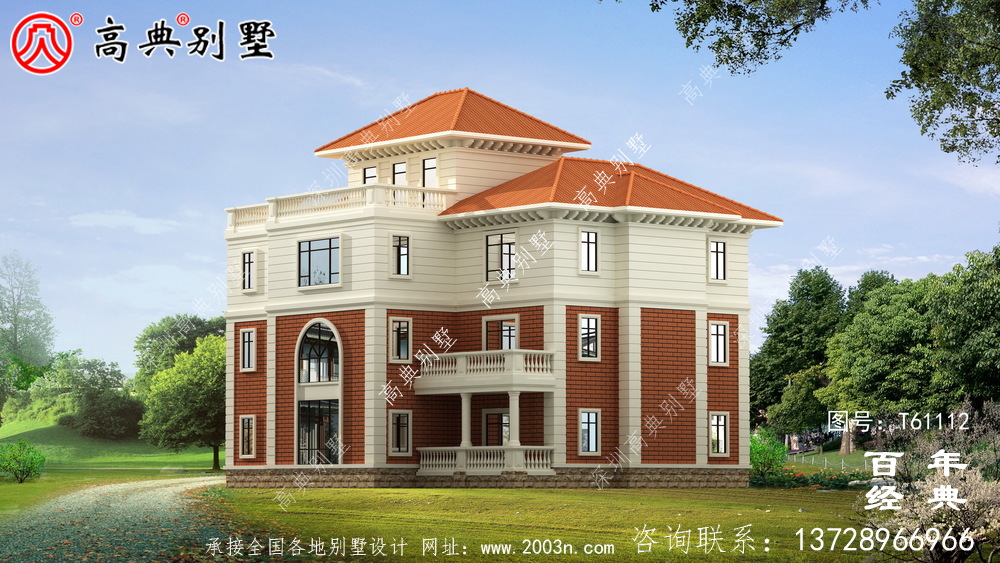 復(fù)式四層歐式別墅施工圖設(shè)計(jì)_農(nóng)村四層別墅設(shè)計(jì)圖紙