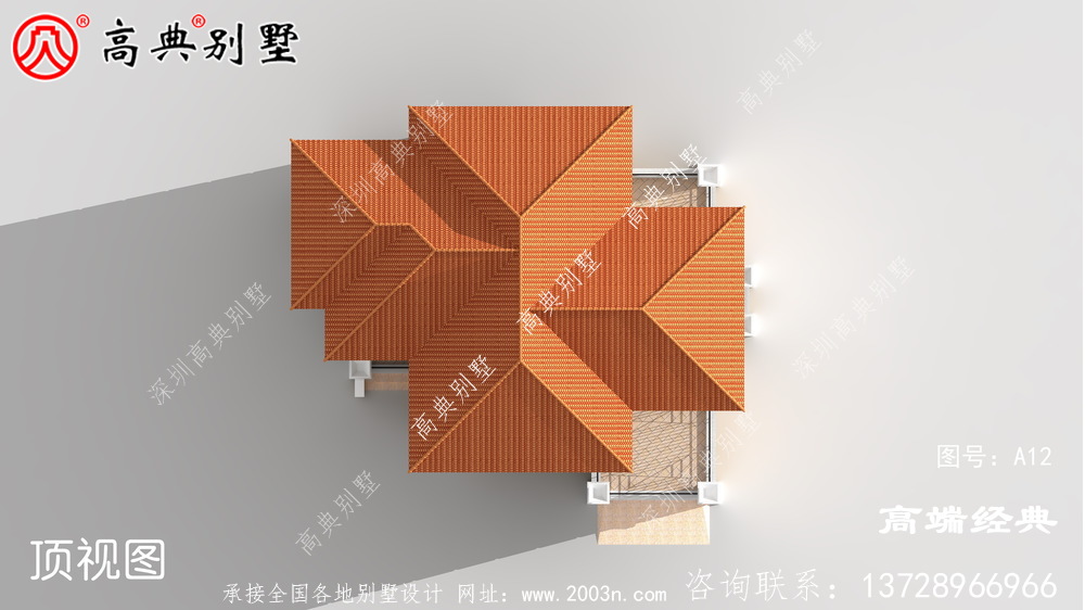 奢華不浮夸的歐式三層別墅設計效果圖，帶挑空大廳落地窗
