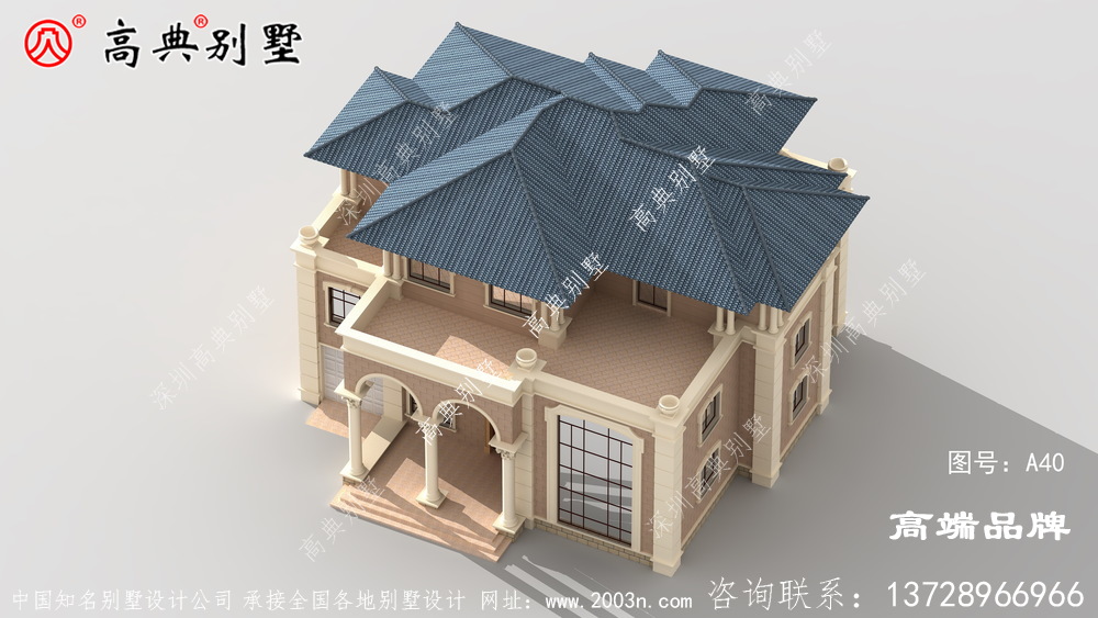 豪華三層別墅設計圖，戶型經典，高級大氣