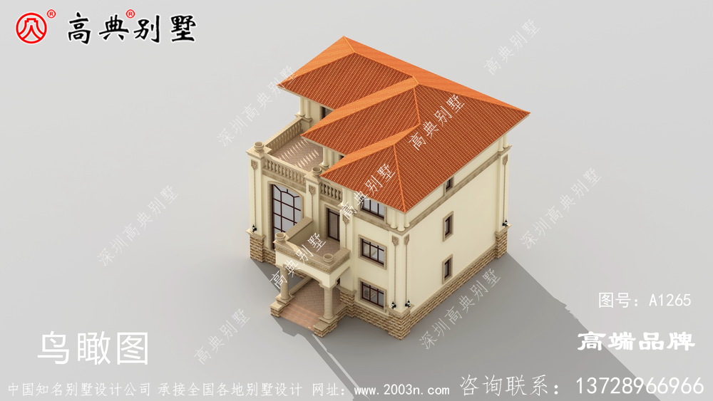 三層別墅樓房設計圖紙