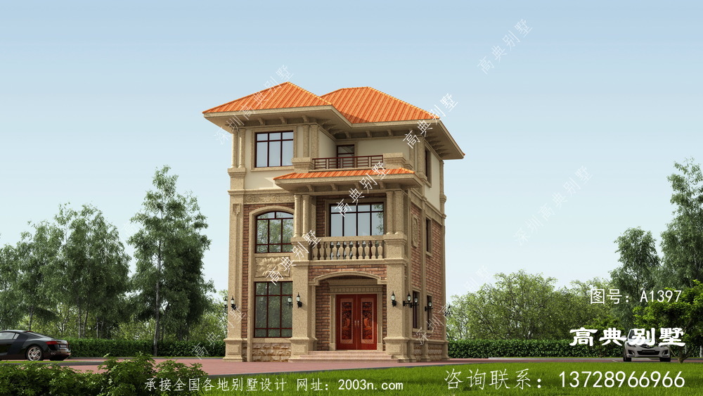 一款經(jīng)典別墅，外觀和布局都深得人心