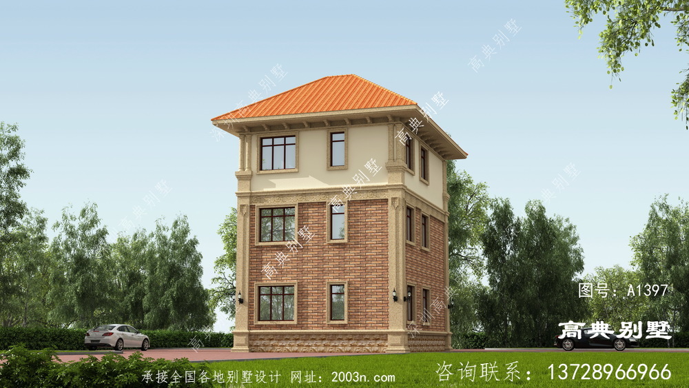 一款經(jīng)典別墅，外觀和布局都深得人心