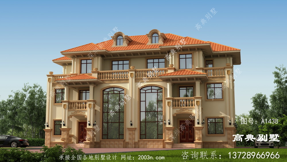 歐式雙拼別墅怎么選？農村自建別墅強烈推薦