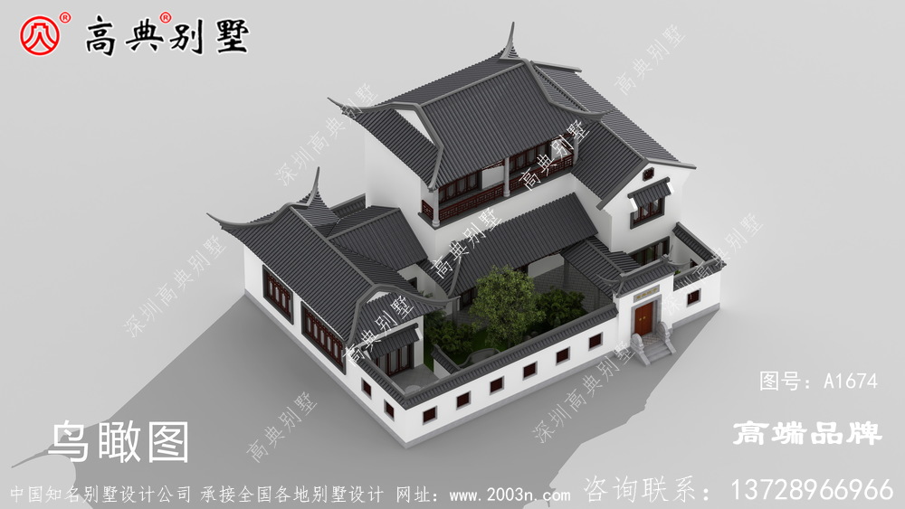 中式庭院別墅，越住越富貴