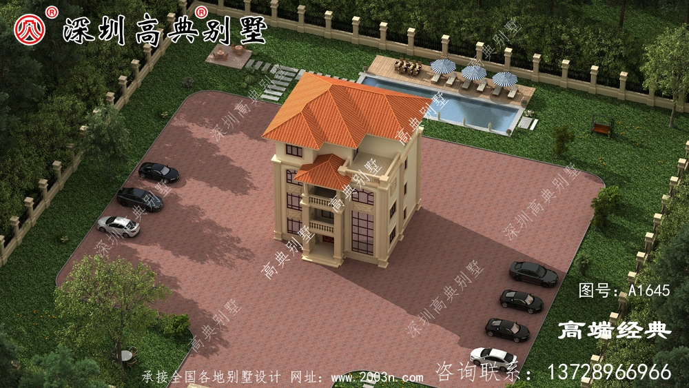 農村四層漂亮樓房設計圖，比城堡還漂亮，你們覺得呢？