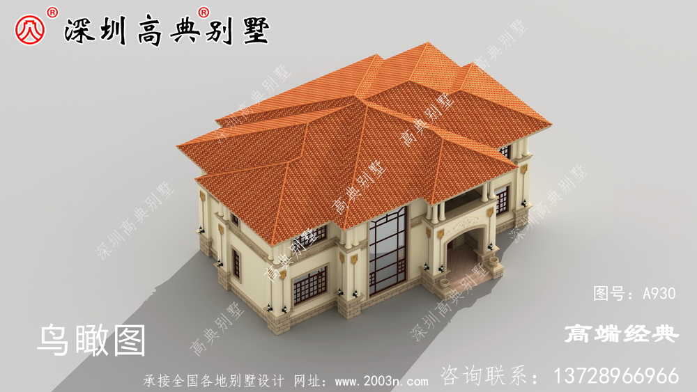 農(nóng)村自建二層樓圖，新穎大氣，你想要的樣子都有