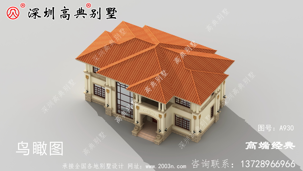 農(nóng)村自建二層樓圖，新穎大氣，你想要的樣子都有