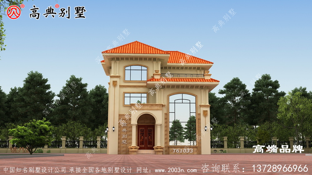 高級三層歐式風格別墅，復式設計增加室內空間的立體感