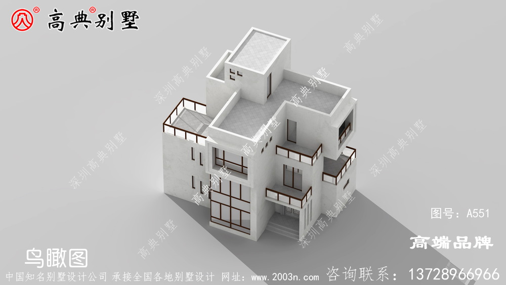 一款非常值得借鑒的現代風格別墅戶型圖