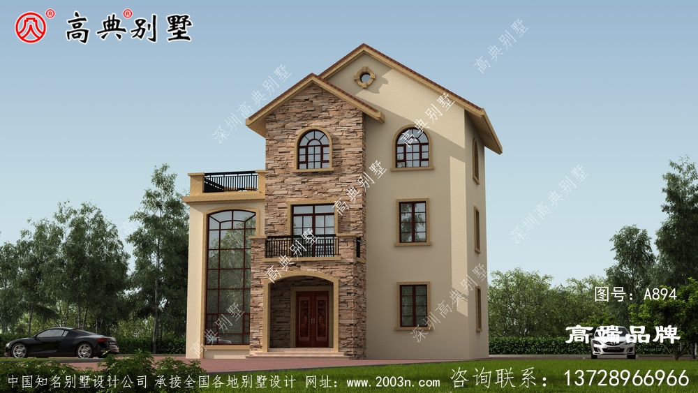 以前農村住宅放眼望去完全沒有美感，如今不一樣了都是別墅